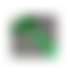 1 mètre de ruban satin 16 mm vert