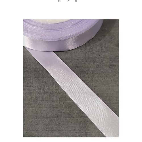 1 mètre de ruban satin 16 mm violet