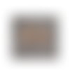 Lot de 4 boutons en bois fleurs