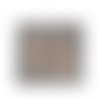 Lot de 4 boutons en bois fleurs