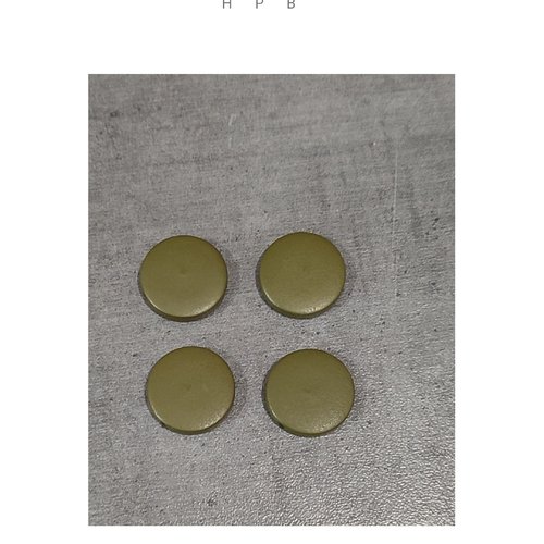 Lot de 4 perles palet en bois