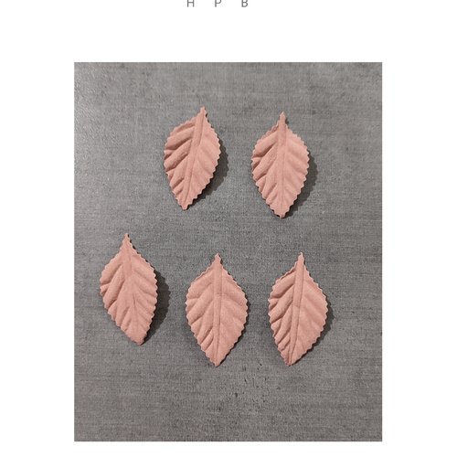 Lot de 5 feuilles à coller ou à coudre