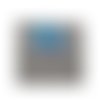 Lot de 8 perles rondes en verre 6 mm