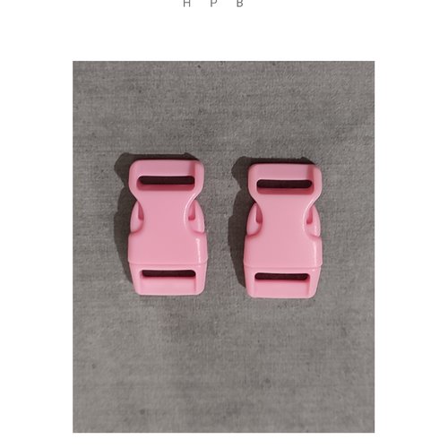 Lot de 2 attaches pour sac ou cordon en plastique