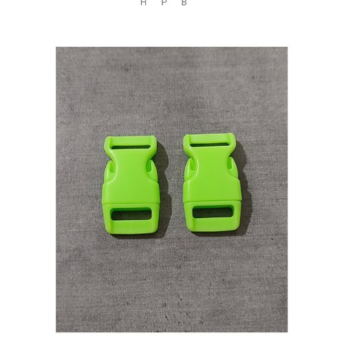 Lot de 2 attaches pour sac ou cordon en plastique