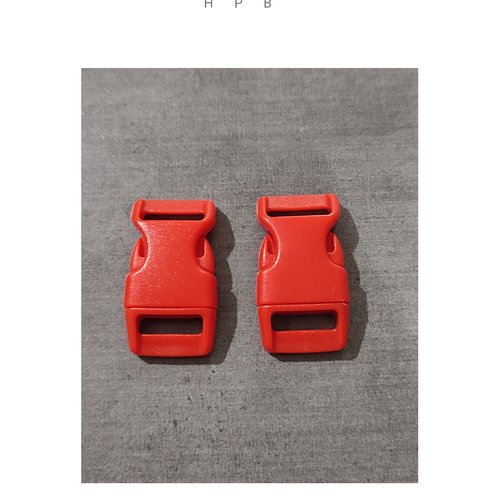 Lot de 2 attaches pour sac ou cordon en plastique