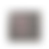 Lot de 7 boutons en bois fleurs