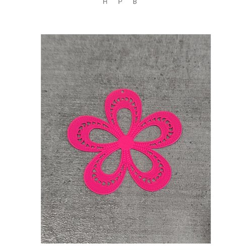 Estampe fleur en laiton