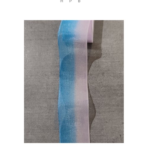 Coupon de ruban organza 1 mètre