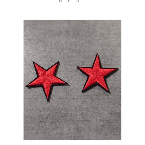 Patch thermocollant étoile x2