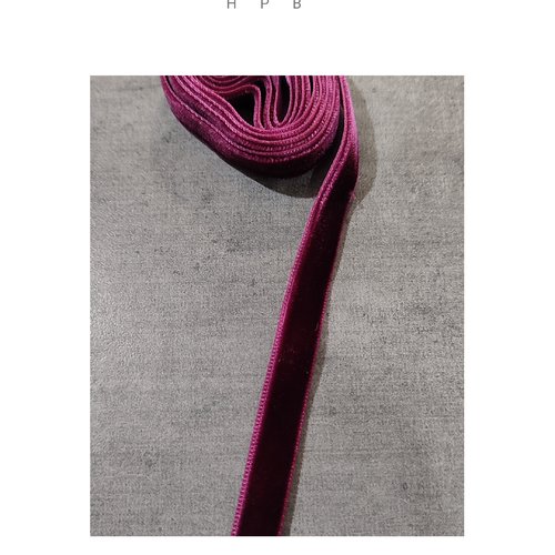 Coupon de ruban velours 1 mètre