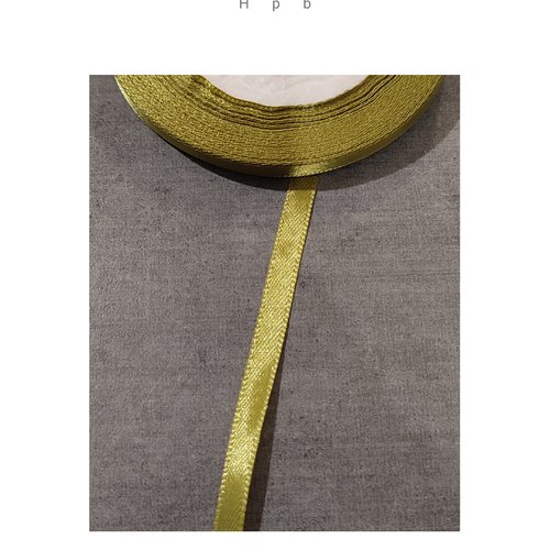 1 mètre de ruban satin 6 mm lilas