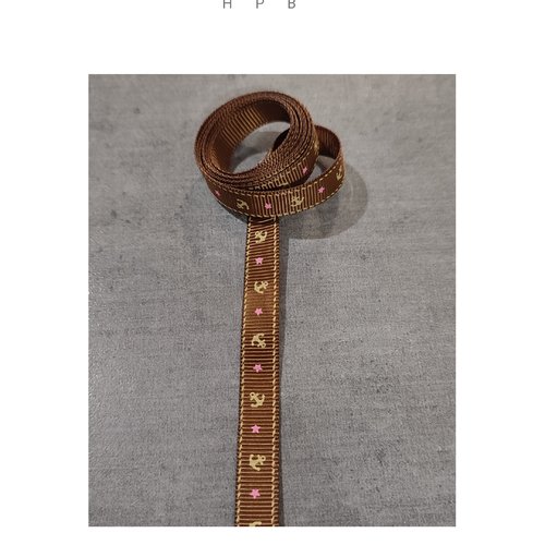 Coupon de ruban gros grain 90 cm