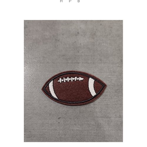 Patch thermocollant ballon de rugby