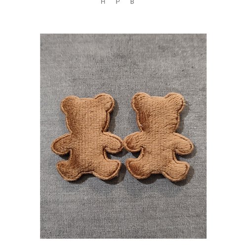 Patch à coudre en forme d''ourson tout doux