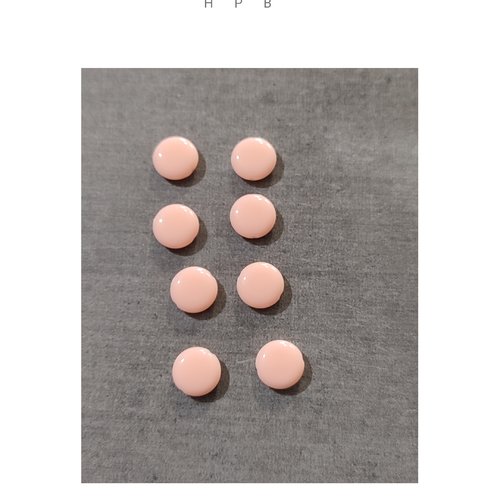 Lot de 8 perles palets acryliques