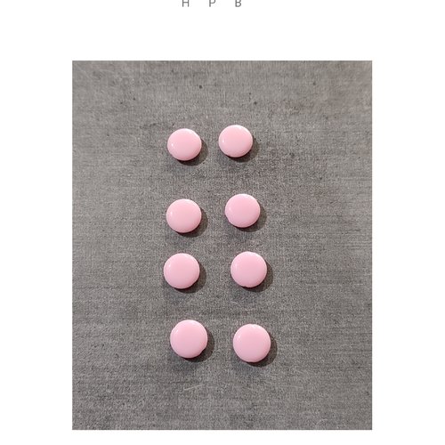 Lot de 8 perles palets acryliques