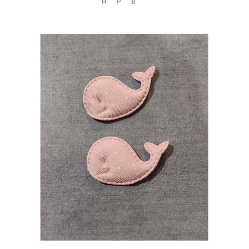 Patch à coudre en forme de dauphin