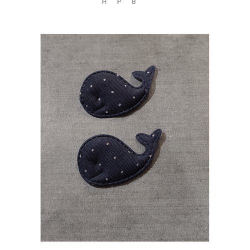 Patch à coudre en forme de dauphin