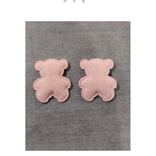 Patch à coudre en forme d'ourson