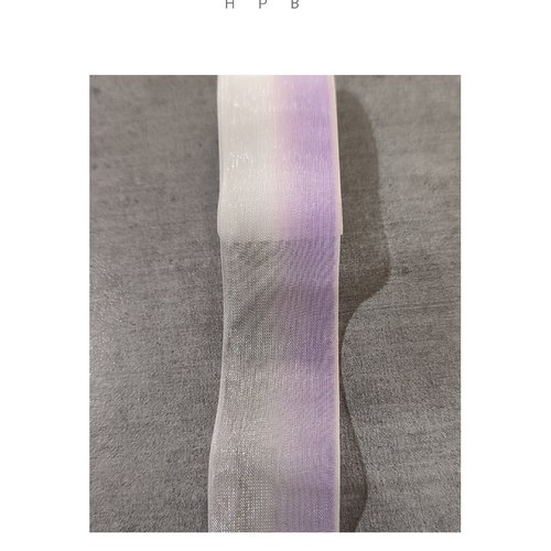 Coupon de ruban organza 1 mètre