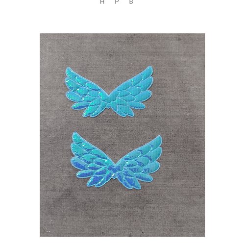 Patch à coudre en forme d'ailes