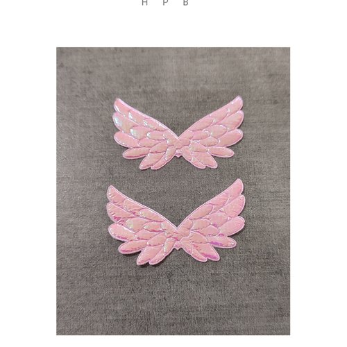 Patch à coudre en forme d'ailes