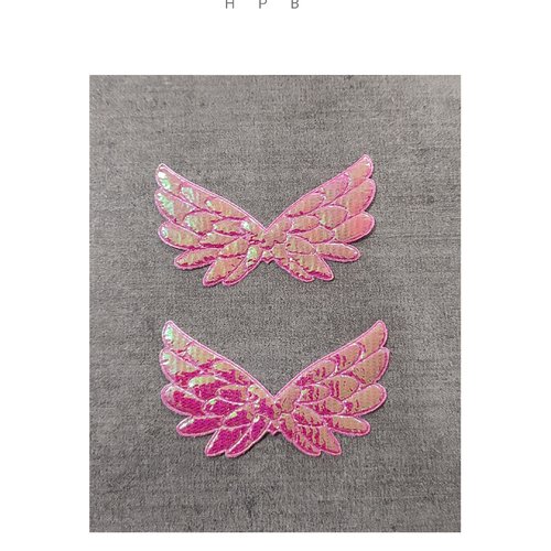 Patch à coudre en forme d'ailes