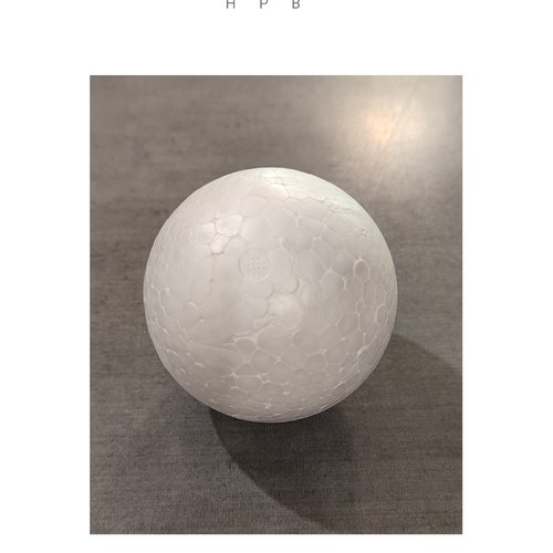 Boule en polystyrène 80 mm
