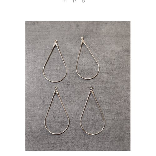 Lot de 2 paires de supports gouttes