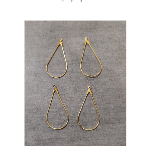 Lot de 2 paires de supports gouttes