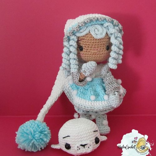 Patron tutoriel de la poupée au crochet "o'fairy winter"
