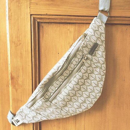 Sac banane 2 poches , guéthary , adulte femme , taille l , pièce unique