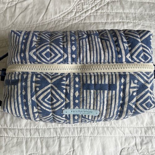 Trousse voyage molletonnée toilette ou maquillage xl