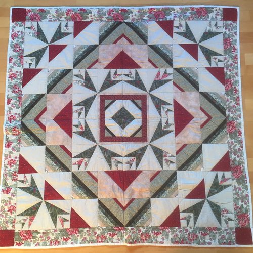Patchwork tapis bridge