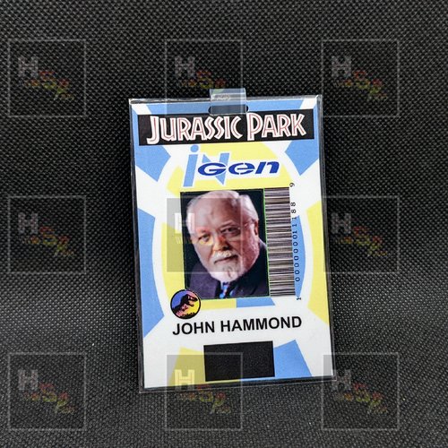 Badge john hammond jurassic park