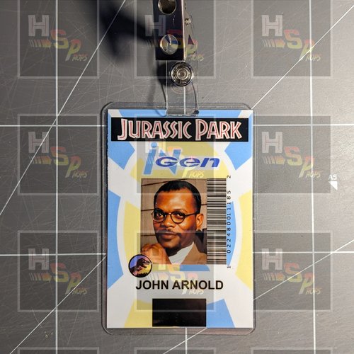 Badge john arnold jurassic park