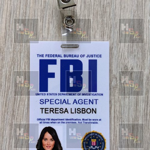 Badge teresa lisbon the mentalist