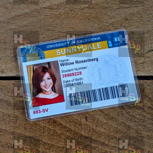 Carte d’étudiante willow rosenberg