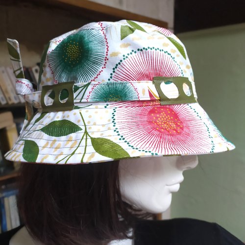 Chapeau de pluie pissenlit vert