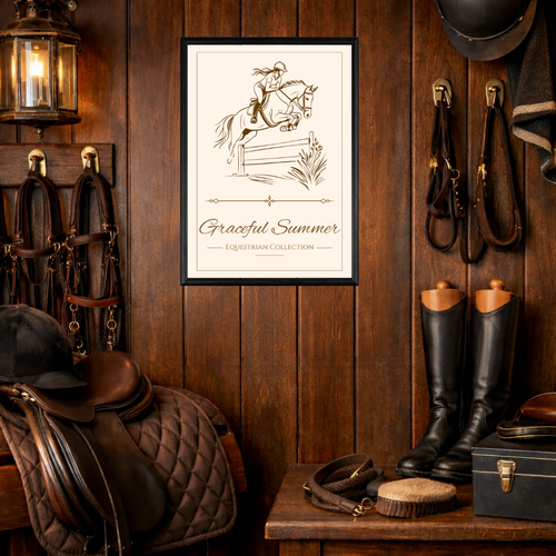 Poster numérique "graceful summer" n°8