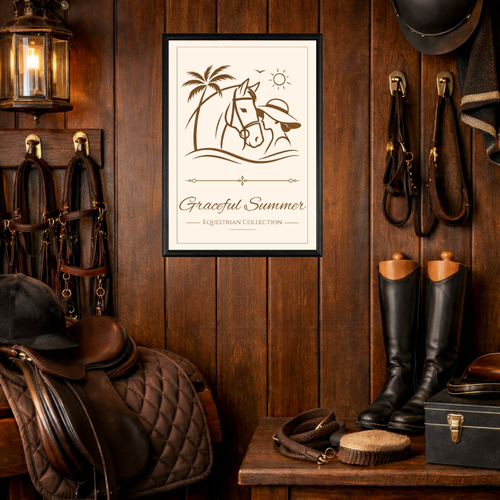 Poster numérique "graceful summer" n°1