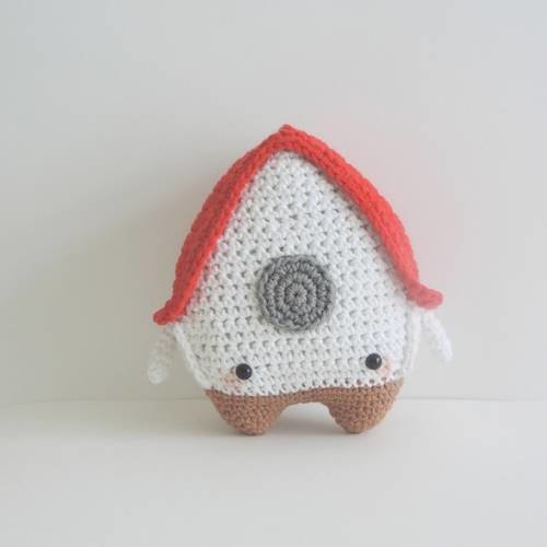 Nichoir oiseau cabane décoration intérieure printemps idée cadeau en coton 