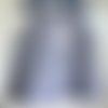 Robe chasuble trapèze rayée impression cravate - 8 ans