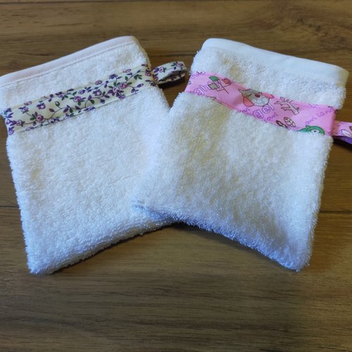 Gant de toilette d'apprentissage