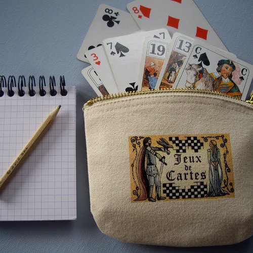 Trousse jeux de cartes