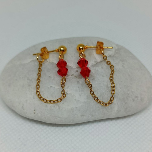 Boucles d'oreilles " hanaé "