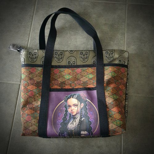 Sac cabas mercredi addams