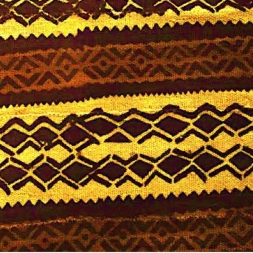 Tissu wax bogolan traditionnel awa