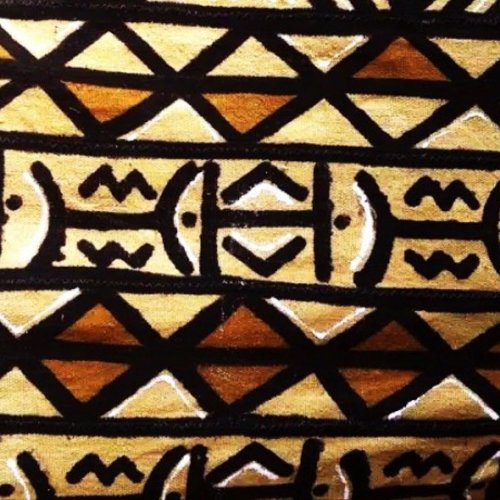 Tissu wax bogolan traditionnel noufou